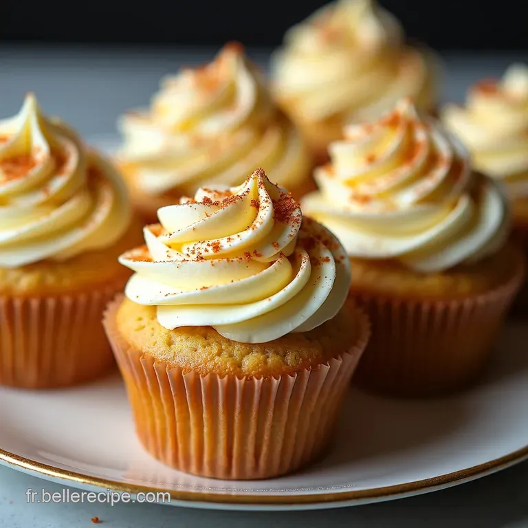 Cupcakes Onctueux &agrave; la Cr&egrave;me Vanille