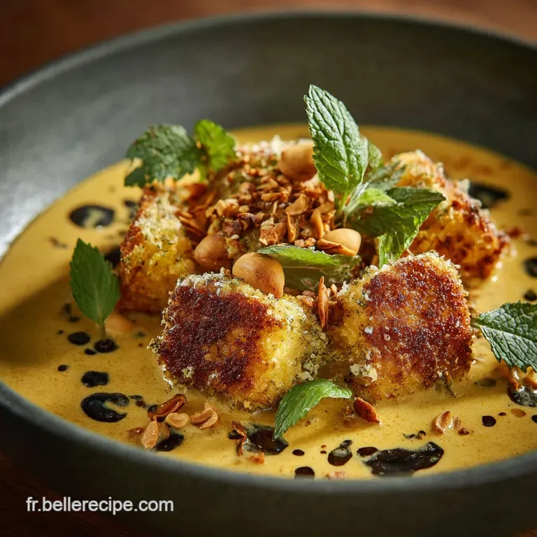 Curry de Choufleur R&ocirc;ti Cr&egrave;me de Coco et Cacahu&egrave;tes Le Maharajah V&eacute;g&eacute;tal