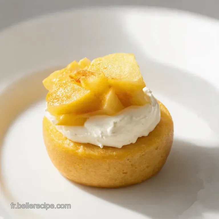 D&eacute;lice de Pommes et Mascarpone Un R&ecirc;ve Automnal