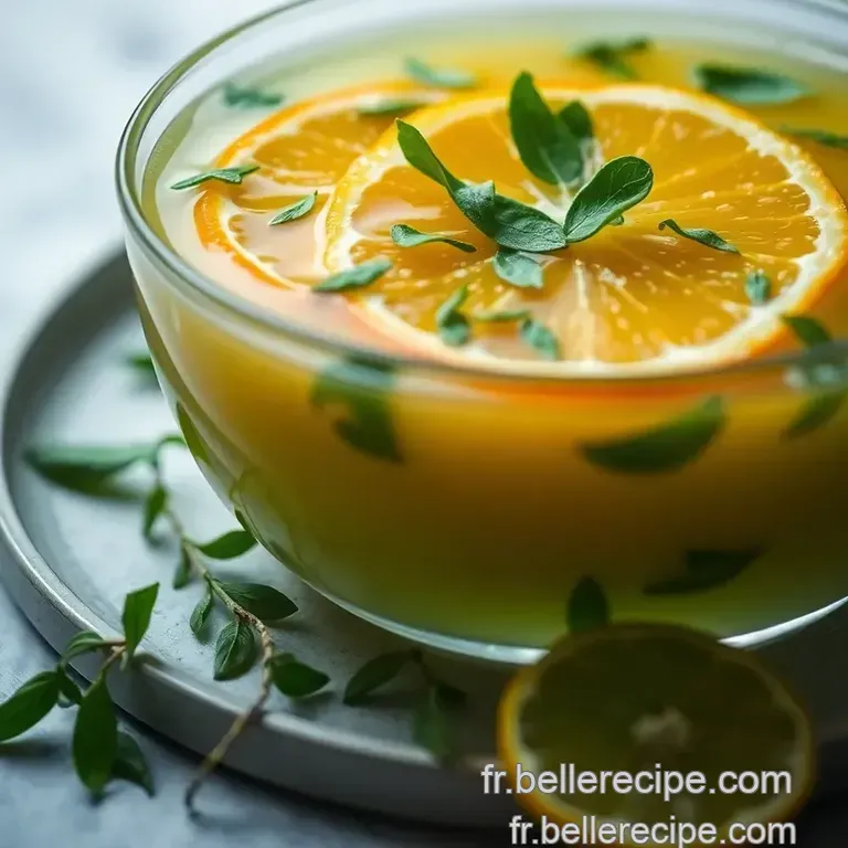 Eau D&eacute;tox Renouvelante Aux Agrumes Et Menthe presentation