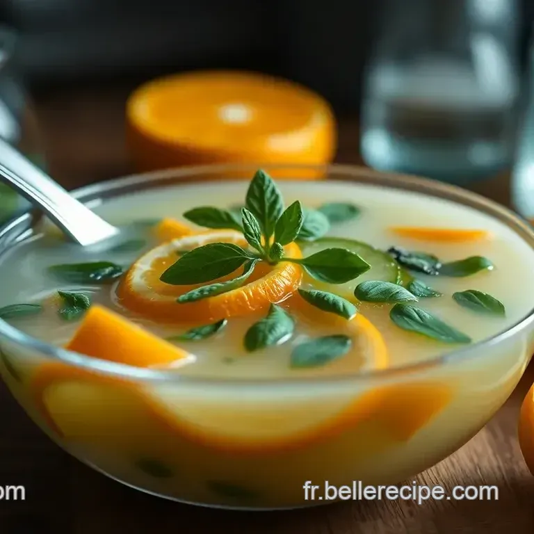 Eau D&eacute;tox Renouvelante aux Agrumes et Menthe