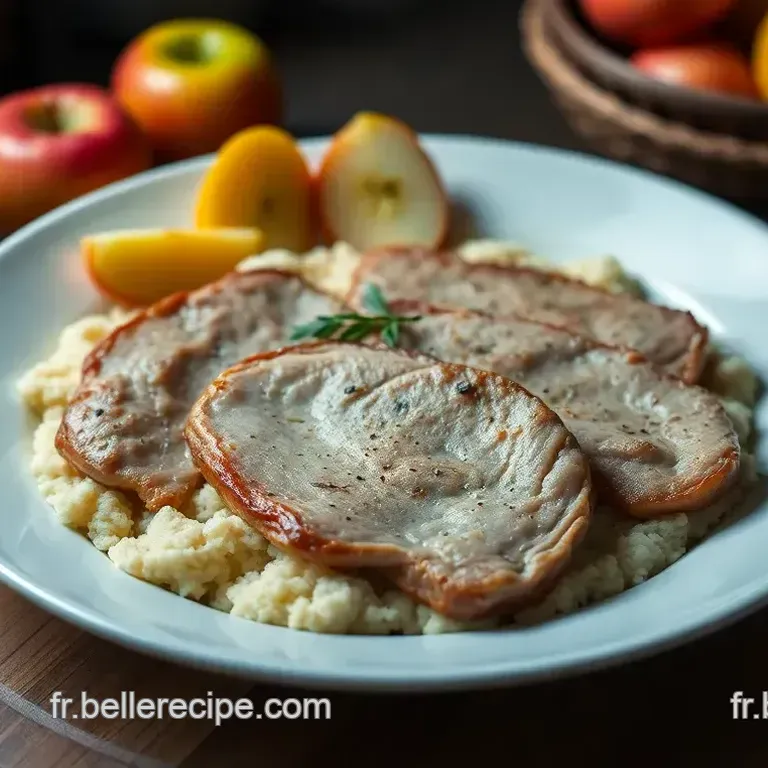 &Eacute;scalope de Veau &agrave; la Normande