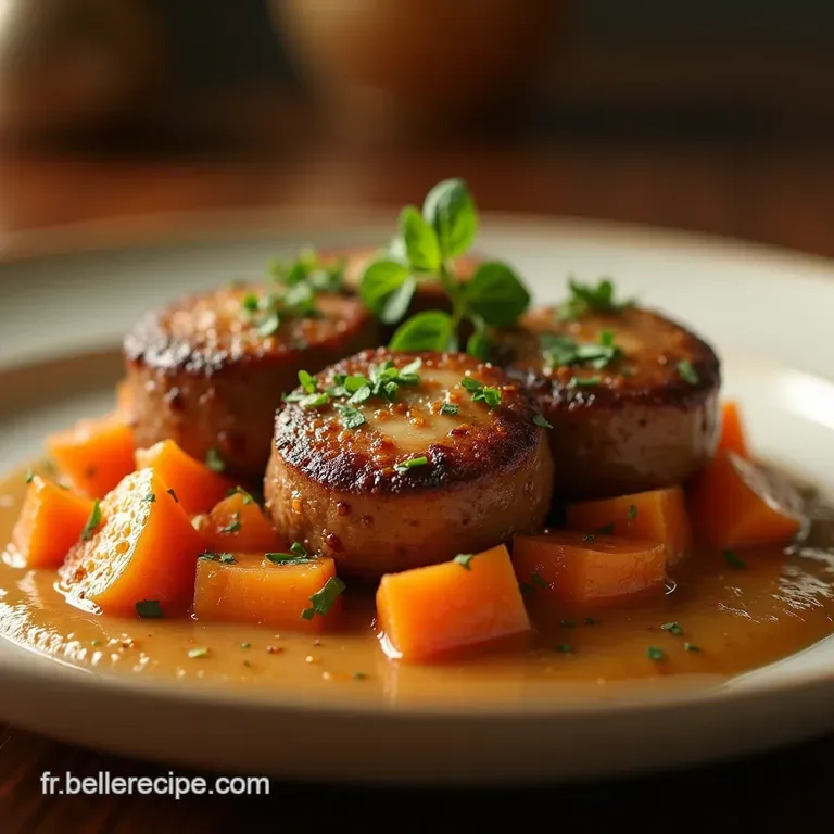 Lestouffade Bourguignonne Express B&oelig;uf Fondant Aux C&egrave;pes Et Carottes &Eacute;pic&eacute;es presentation