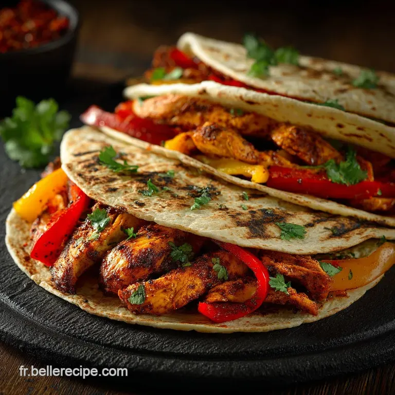 Fajitas Au Poulet Fum&eacute;es Et Piment&eacute;es La Recette Ultime Pour &Eacute;pater La Galerie presentation