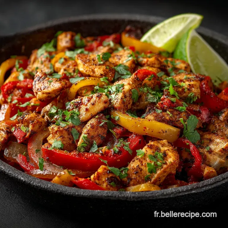 Fajitas au Poulet Fum&eacute;es et Piment&eacute;es La Recette Ultime pour &Eacute;pater la Galerie