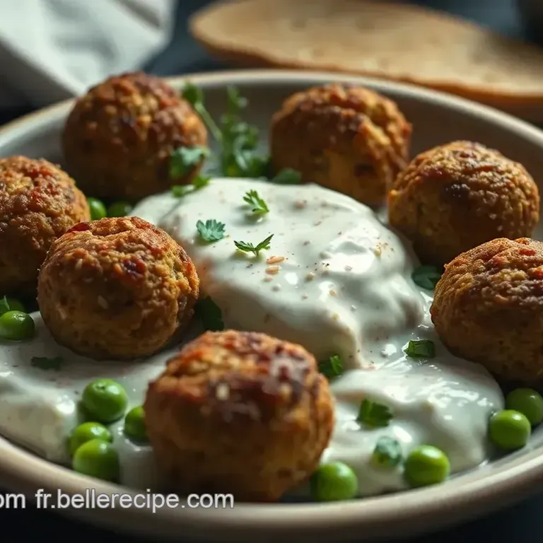 Falafels Maison au Yaourt &Eacute;pic&eacute;