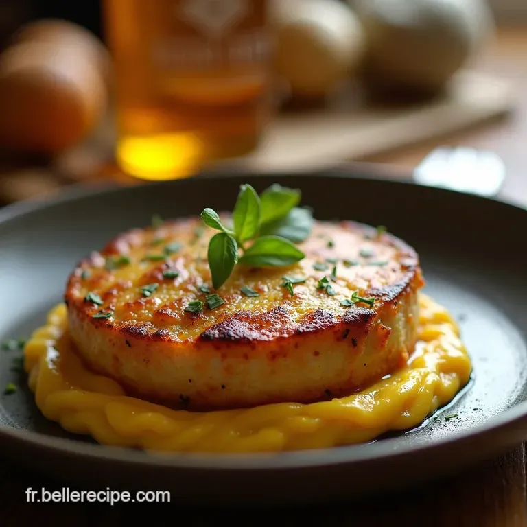 Far Breton Aux Pruneaux Fa&ccedil;on Clafoutis presentation