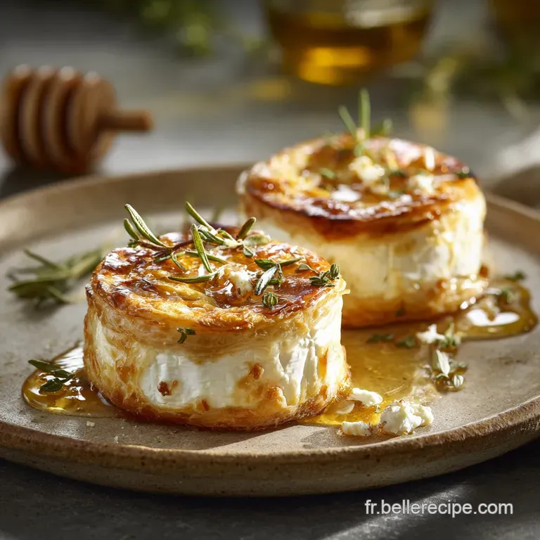 Feuillet&eacute;s au Ch&egrave;vre Frais et au Miel LIncontournable de lAp&eacute;ro