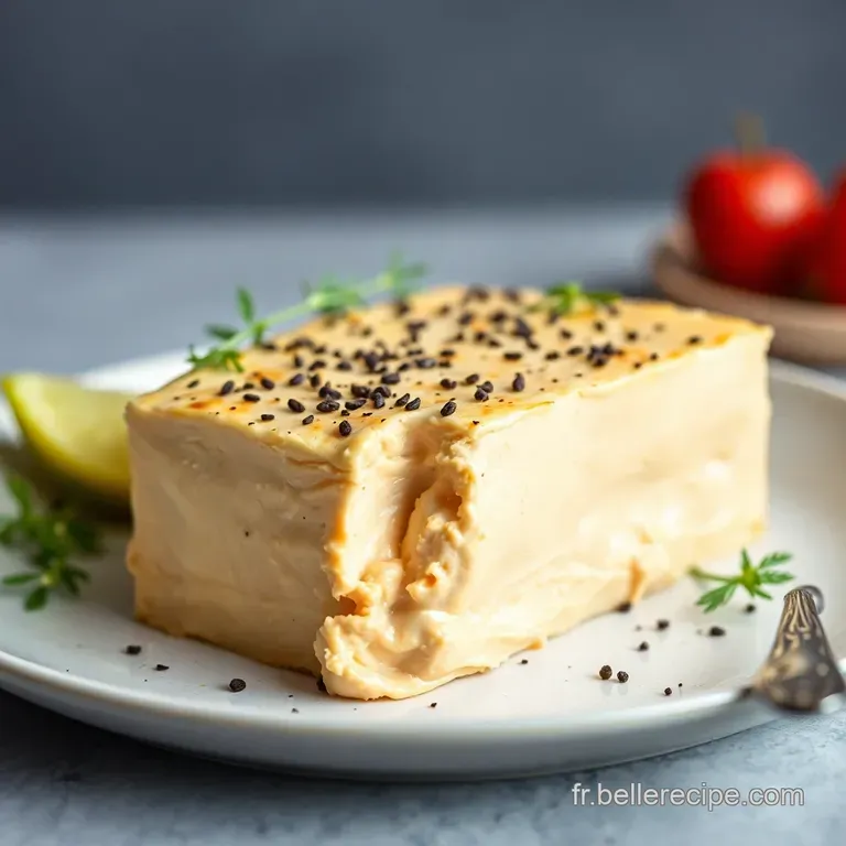 Fig & Foie Gras Terrine with Pistachio Dust a Summer Symphony presentation