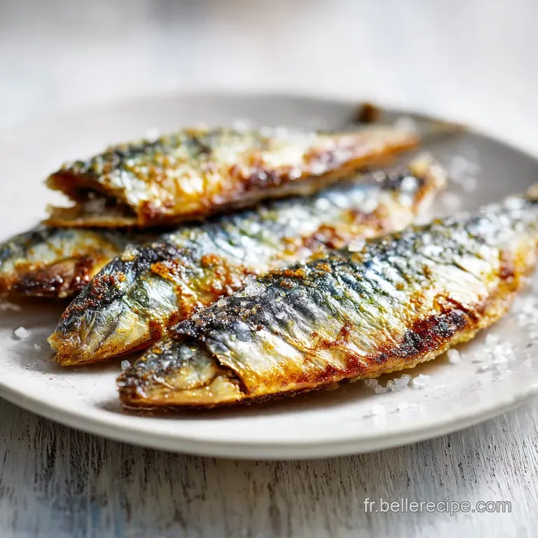 Filet de Maquereau : Peau Croustillante et Chair Nacr&eacute;e