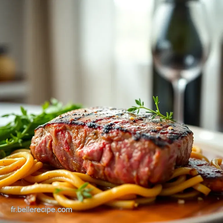 Filet Mignon En Cro&ucirc;te D herbes presentation