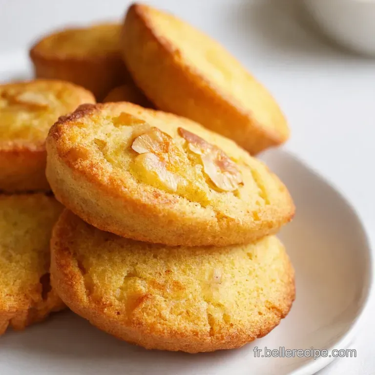 Financiers aux Amandes Petits Lingots de Gourmandise