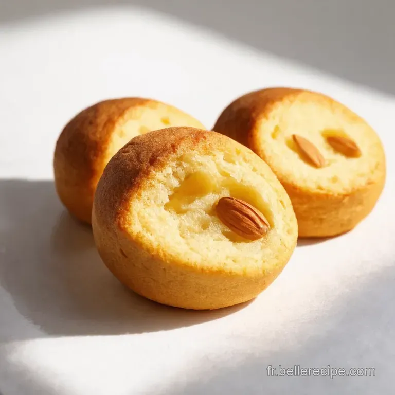 Financiers aux Amandes Petits Lingots Dor&eacute;s de Plaisir