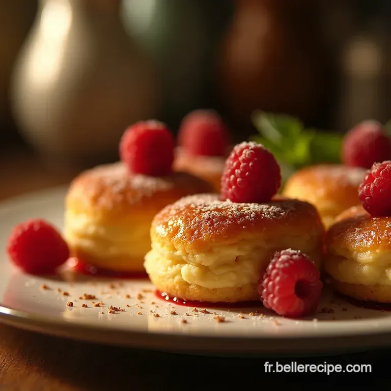 Les Petits Tr&eacute;sors Dor Financiers Aux Framboises Croustillants Et Fondants presentation