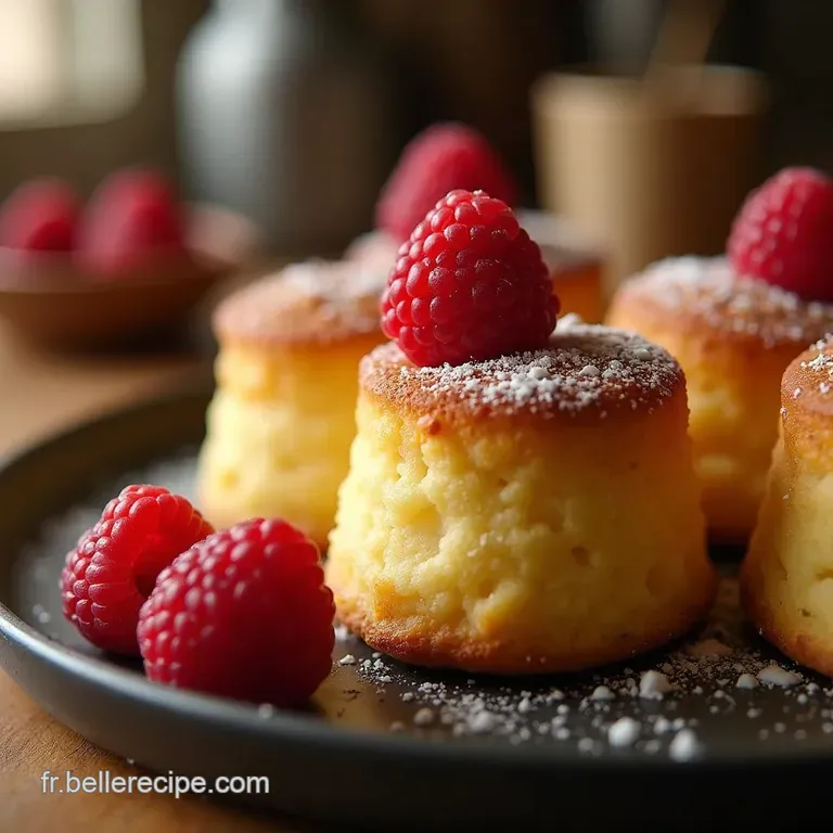 Financiers Moelleux Aux Framboises Le Secret Du Beurre Noisette R&eacute;ussi presentation