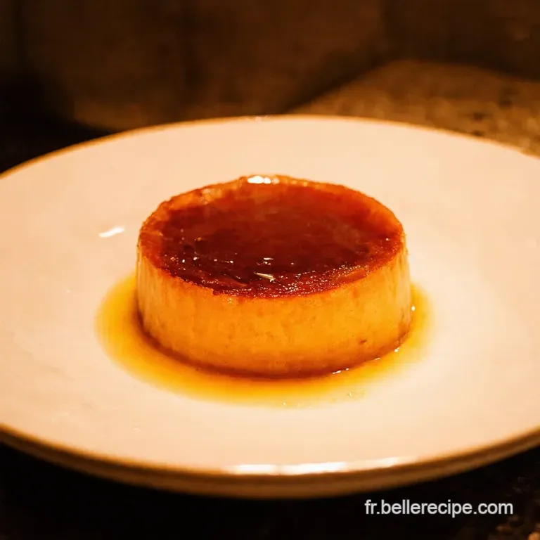 Flan Tatin Le Mariage Parfait Du Flan P&acirc;tissier Et De La Tarte Tatin presentation