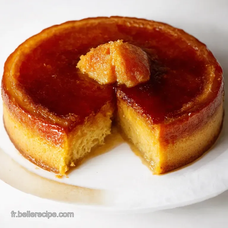 Flan Tatin Le Mariage Parfait du Flan P&acirc;tissier et de la Tarte Tatin