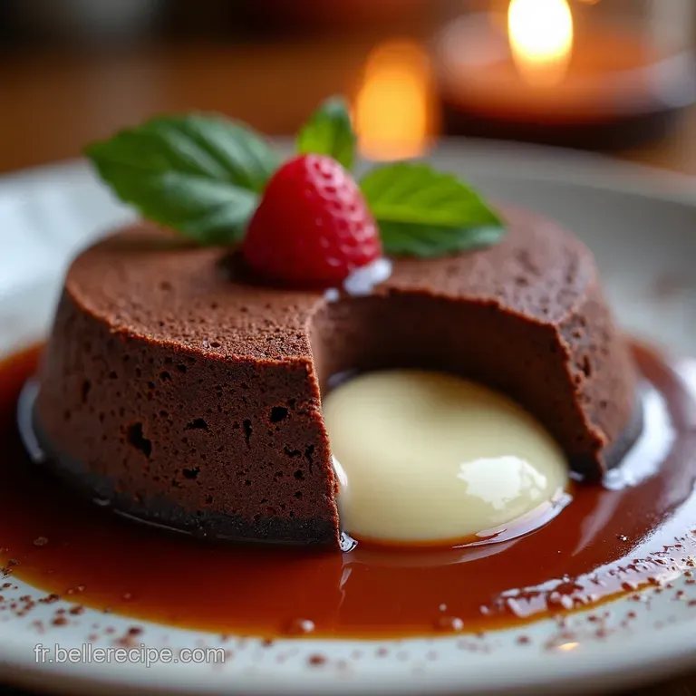 Fondant Au Chocolat C&oelig;ur De Cr&egrave;me Aux Petits Suisses Le Secret Dun Moelleux In&eacute;gal&eacute; presentation