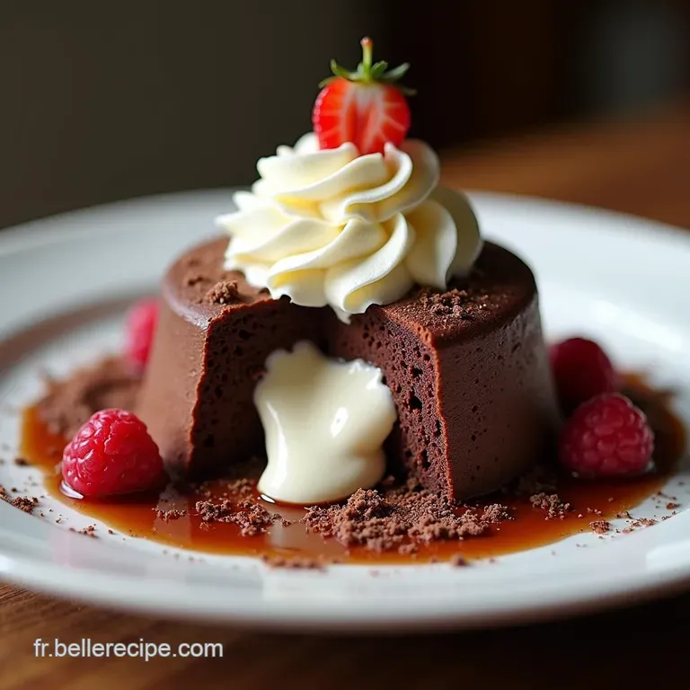 Fondant au Chocolat UltraMoelleux au C&oelig;ur de Mascarpone Le Secret dun Dessert Inoubliable