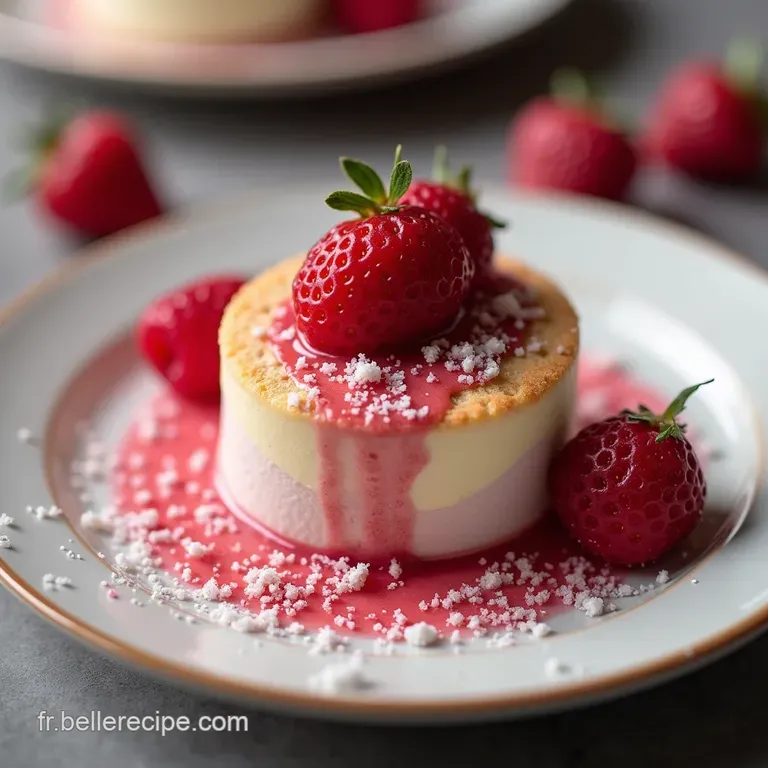 Le Framboisier L&eacute;ger Mousse de Framboise et Biscuit Joconde Express