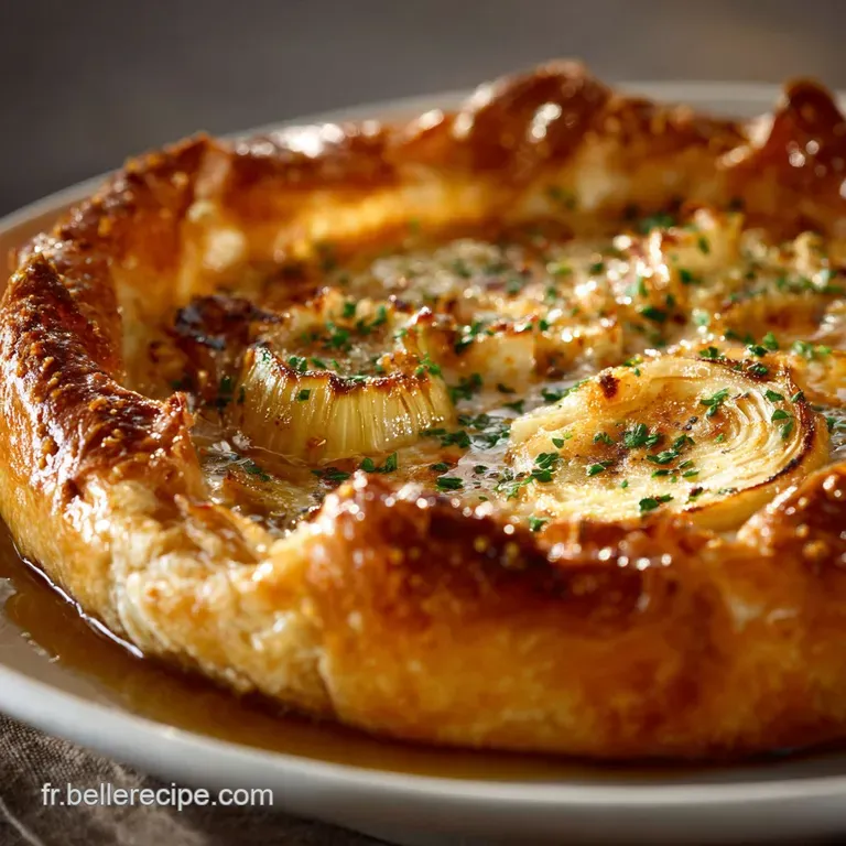 Galette De Poireau Au Fromage La Recette Rustique Poireaux Fondants Et Ch&egrave;vre presentation