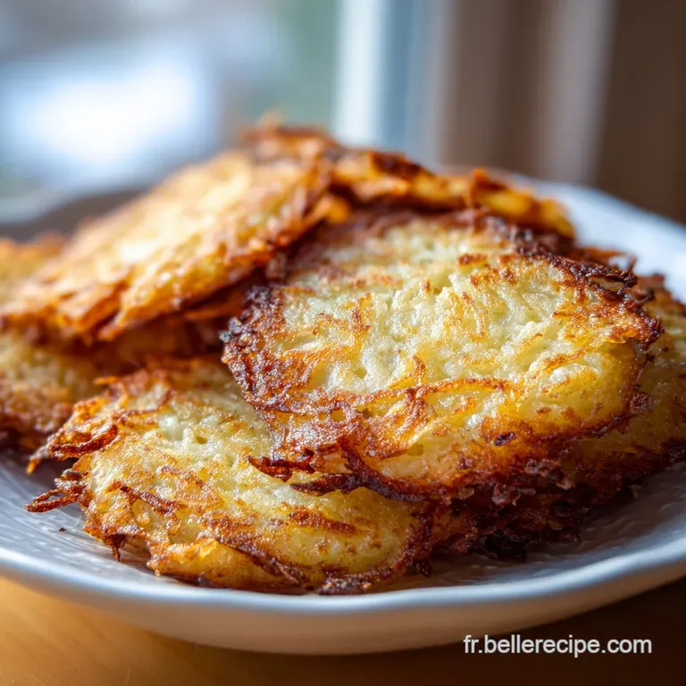 Pommes de terre r&ocirc;ties d'un blond dor&eacute;, joliment dress&eacute;es dans une assiette blanche minimaliste et &eacute;pur&eacute;e.