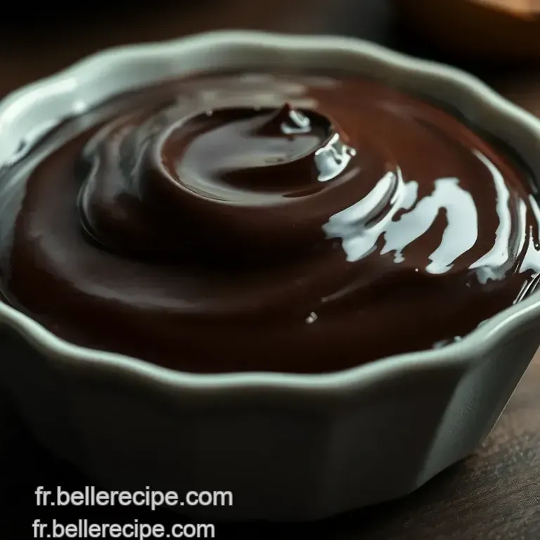 Ganache Au Chocolat: La Douceur Fran&ccedil;aise Facile presentation