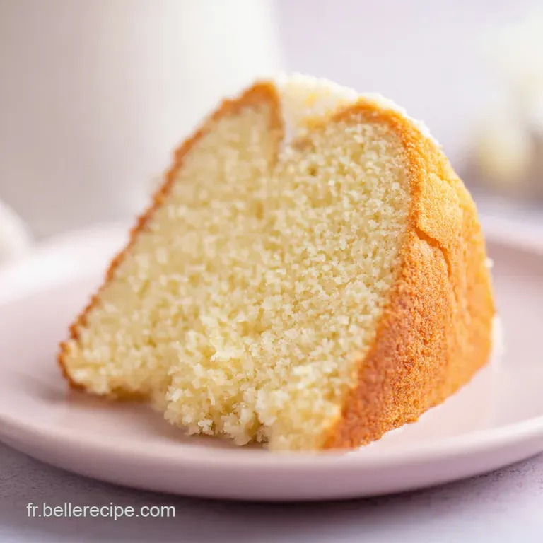 G&acirc;teau &Agrave; La Vanille: Moelleux Et Facile