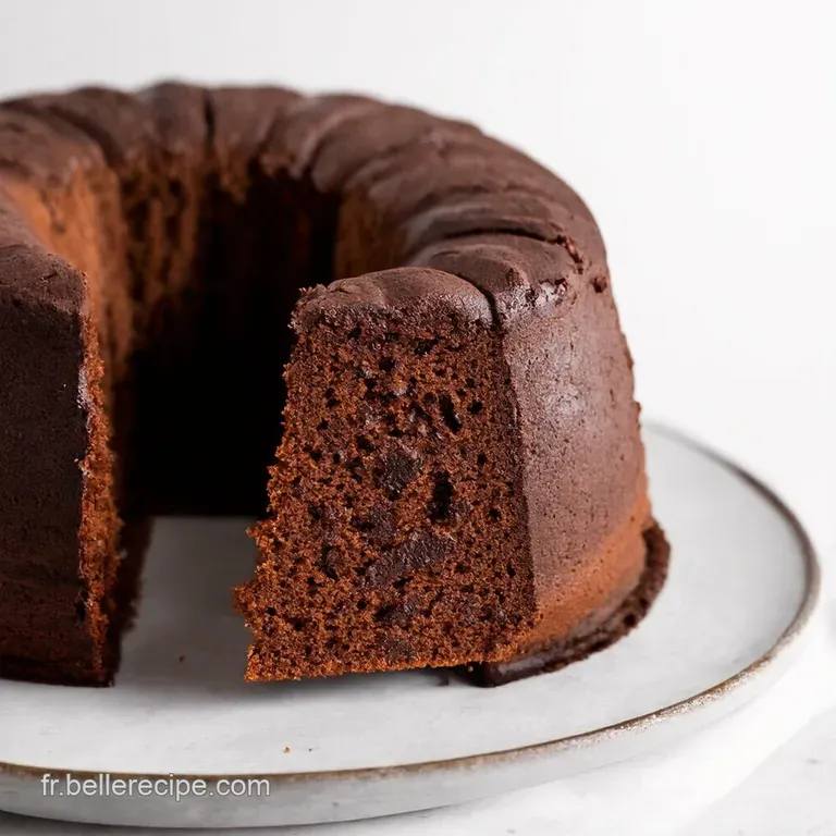 G&acirc;teau au Chocolat Intense Sans Gluten Le D&eacute;lice Express