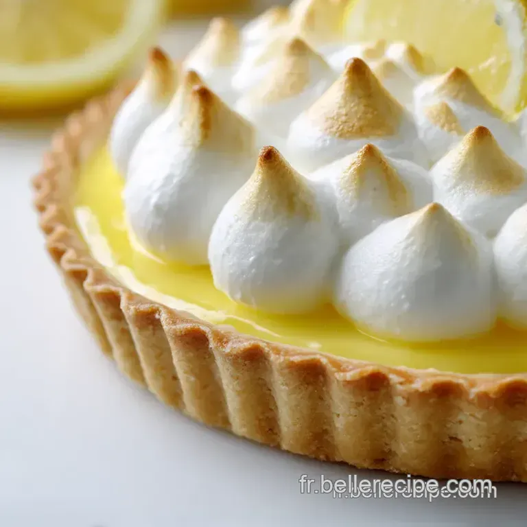 G&acirc;teau Au Citron D &eacute;t&eacute; presentation