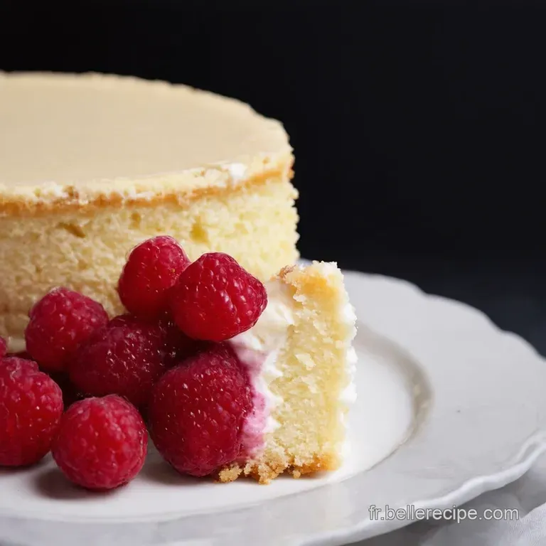 G&acirc;teau au Yaourt et Framboises Le D&eacute;lice de GrandM&egrave;re Simplifi&eacute;
