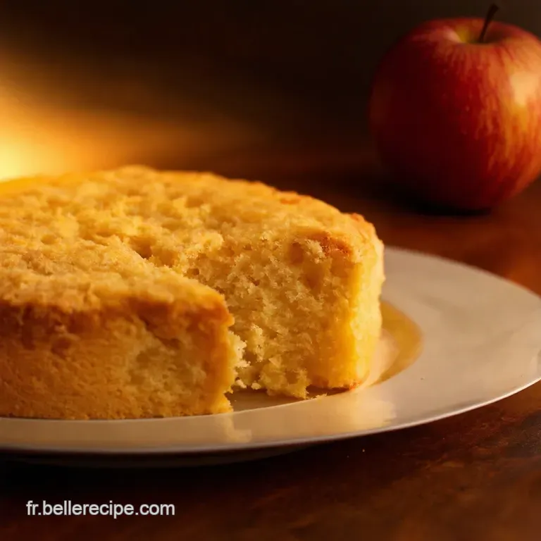 G&acirc;teau De Pommes Express &Agrave; La Po&ecirc;le Un D&eacute;lice Rustique presentation