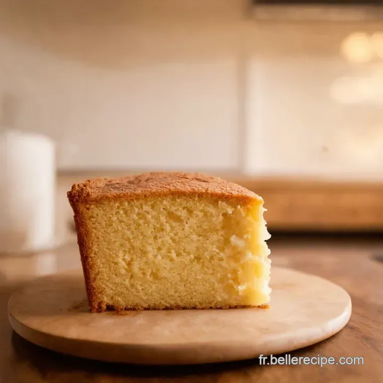 G&acirc;teau De Semoule Onctueux Le Go&ucirc;t De Lenfance presentation