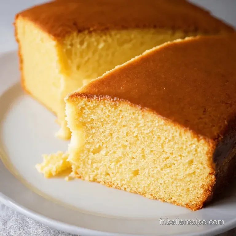 G&acirc;teau de Semoule Onctueux Le Go&ucirc;t de lEnfance
