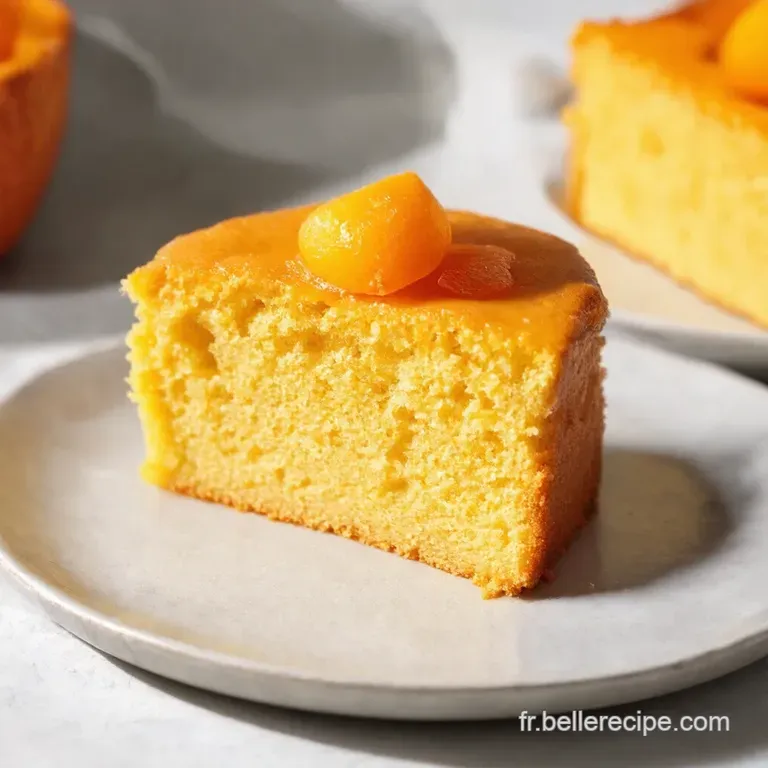 G&acirc;teau Fondant aux Abricots Sans Gluten