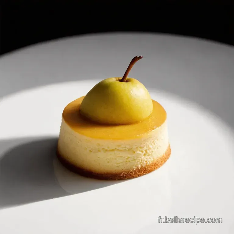 G&acirc;teau Fondant aux Poires Caram&eacute;lis&eacute;es