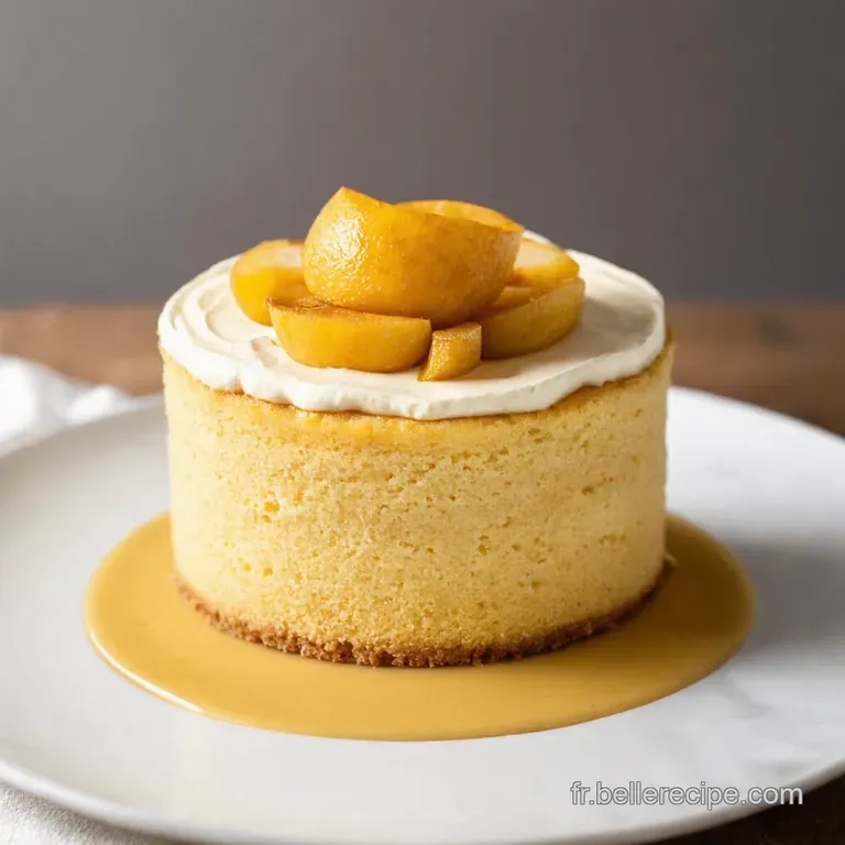 G&acirc;teau Fondant aux Pommes et Mascarpone