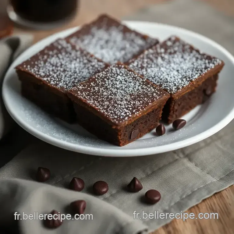 G&acirc;teau Frigo Au Chocolat Et Biscuits (Sans Cuisson!) presentation
