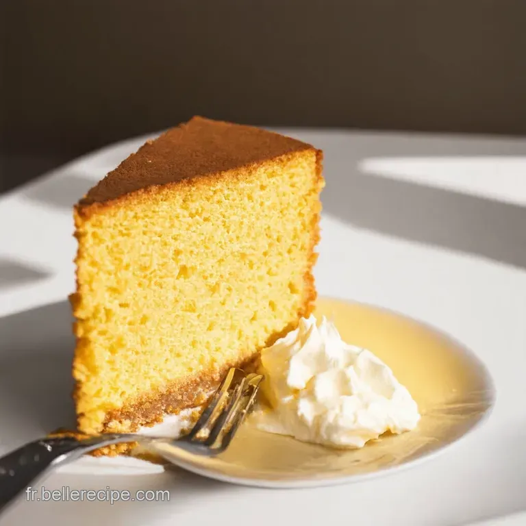 G&acirc;teau Magique au Mascarpone Trois Couches de Plaisir