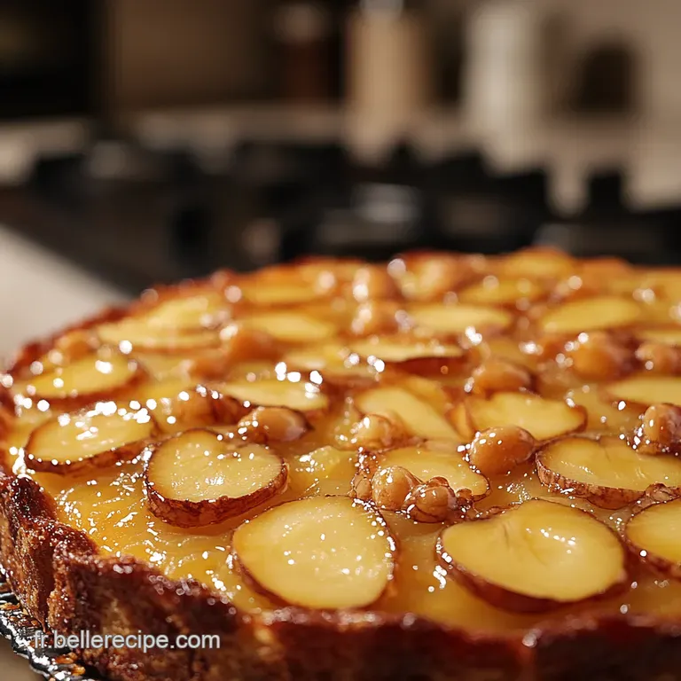G&acirc;teau Moelleux aux Poires et Amandes
