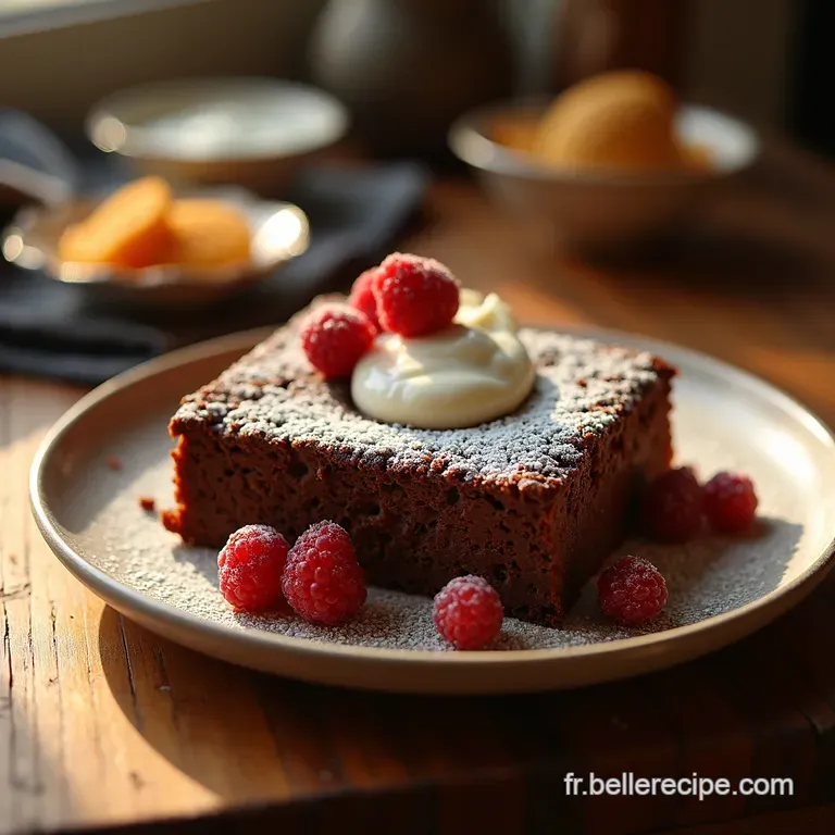 G&acirc;teau Moelleux Chocolatyaourt Minute Le Plaisir Sans Attendre presentation