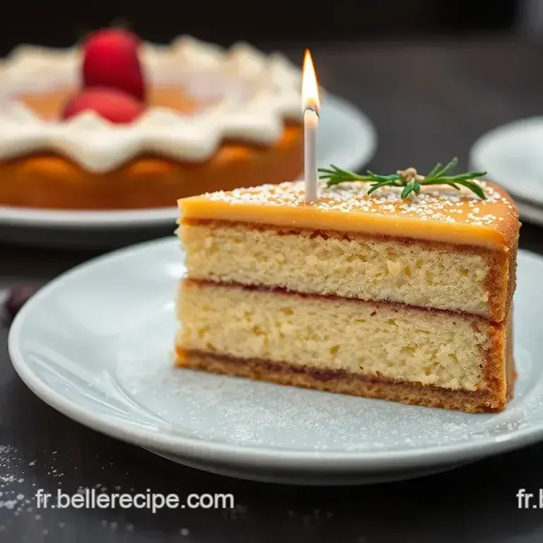 G&acirc;teau Op&eacute;ra Revisit&eacute; pour un Anniversaire Inoubliable