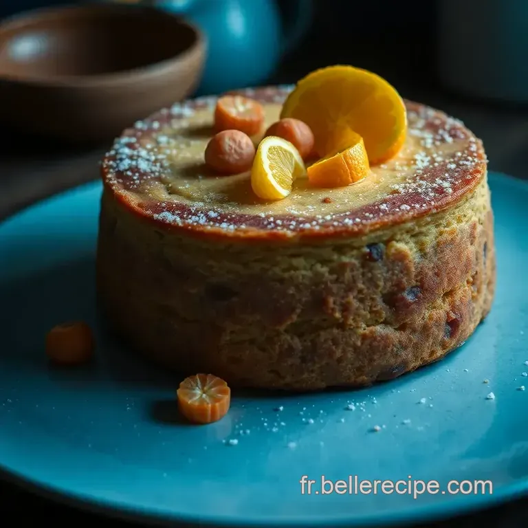 G&acirc;teau R&eacute;gime L&eacute;ger Aux Agrumes presentation