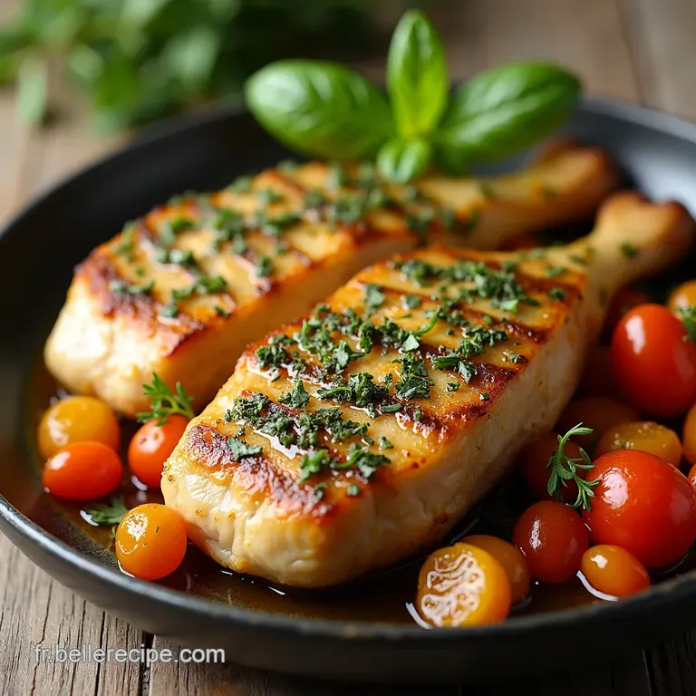Gigot dAgneau R&ocirc;ti aux Herbes de Provence et L&eacute;gumes du Soleil