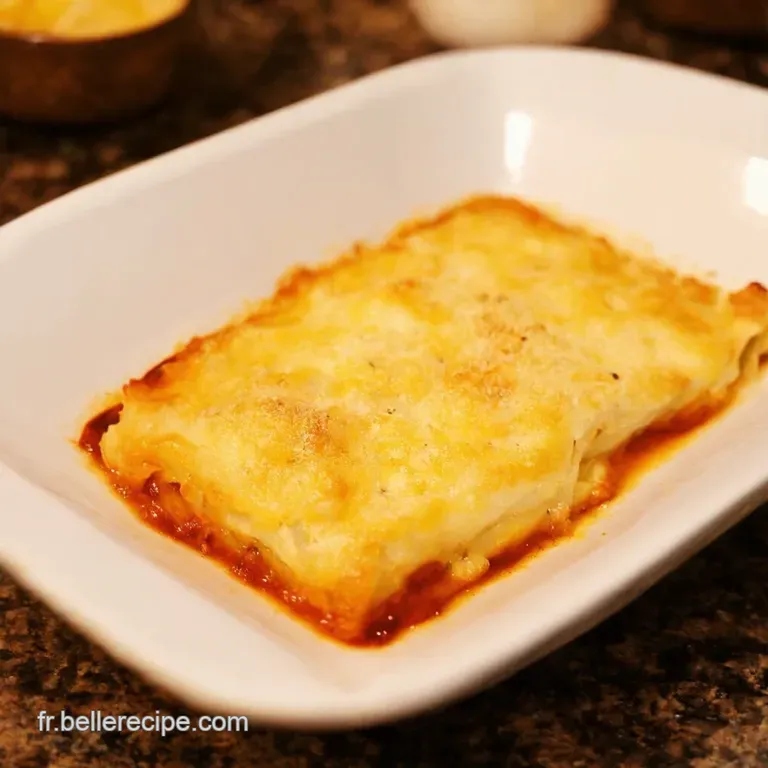 Gnocchis Gratin&eacute;s &Agrave; La Sauce Tomate presentation