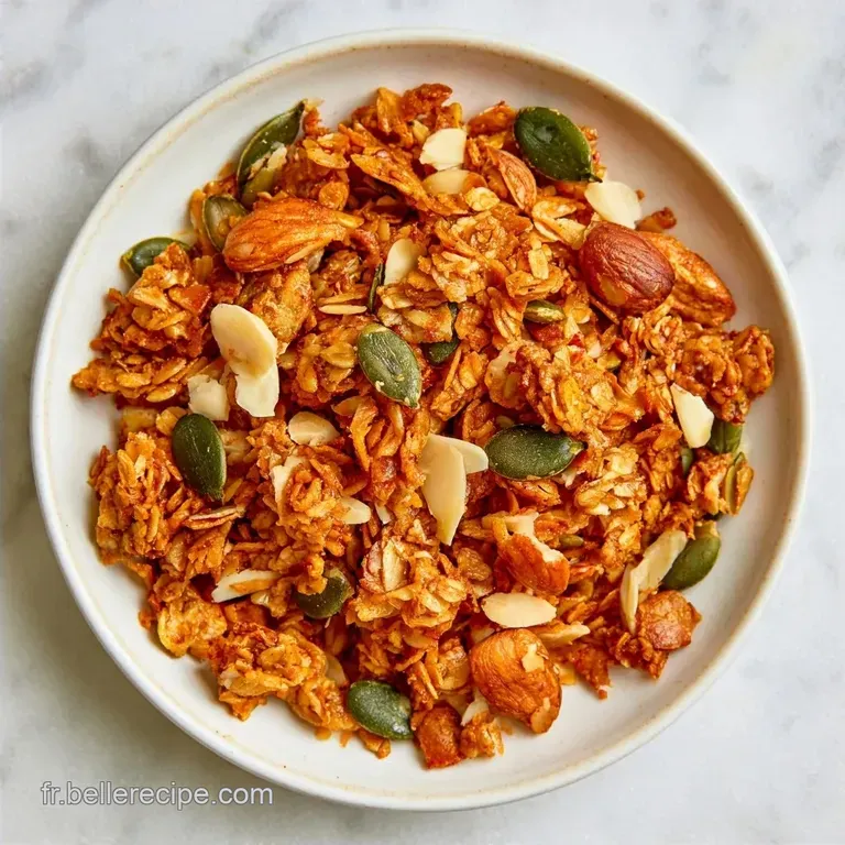Granola Maison au Air Fryer: Croustillant