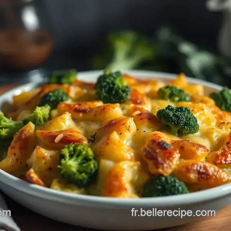 Gratin Dauphinois au Brocoli et Gruy&egrave;re