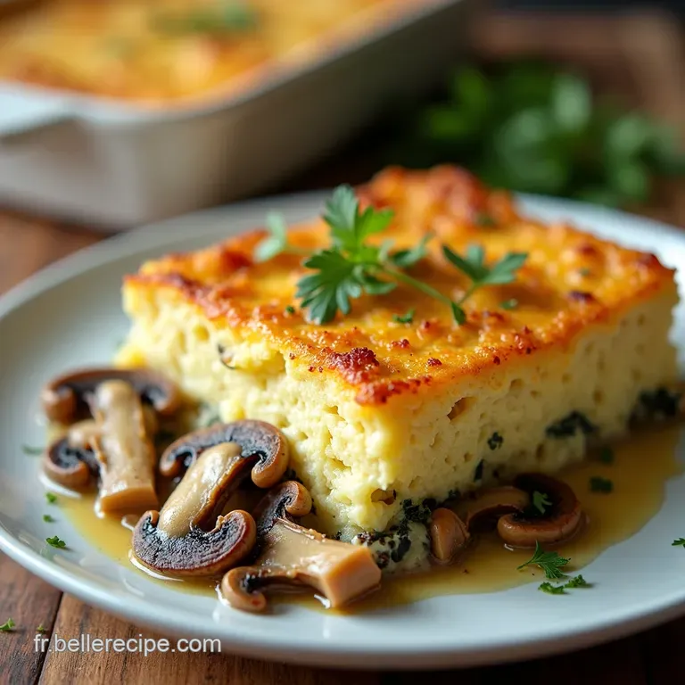 Gratin Dauphinois Revisit&eacute;e aux Champignons et Noix