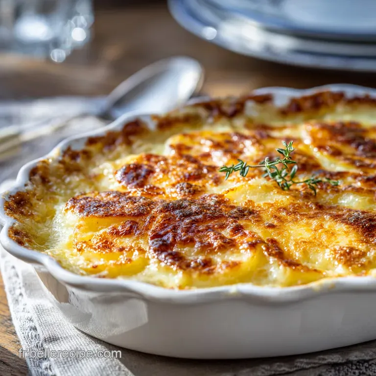 Gratin De Pomme De Terre &Agrave; Labondance Aop Le Ma&icirc;tre Plat Traditionnel Savoyard presentation
