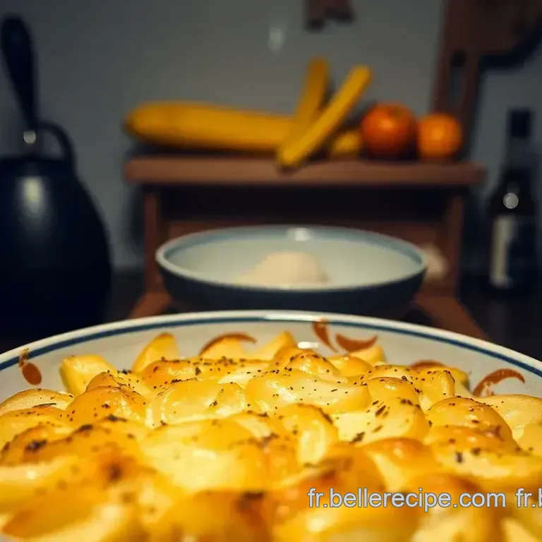 Gratin de Pommes de Terre Savoureux au Four